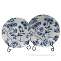 New Style Wedding 12pcs Pad Printing Porcelain Dingelware